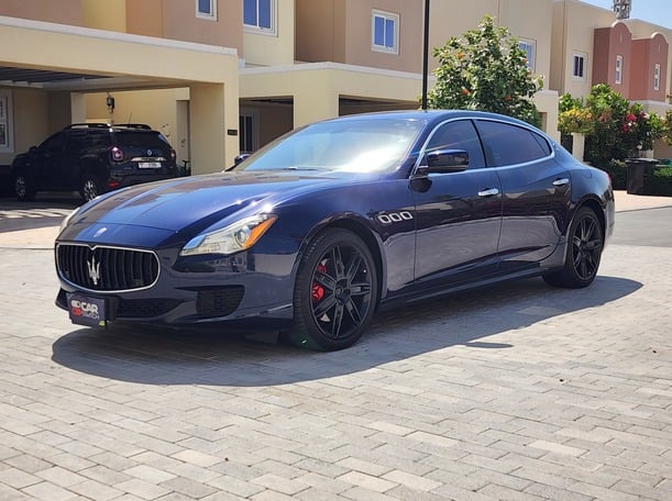2016 مازيراتي كواتروبورتي Turbocharged V6 3.0L في دبي 2016 مازيراتي كواتروبورتي Turbocharged V6 3.0L في دبي