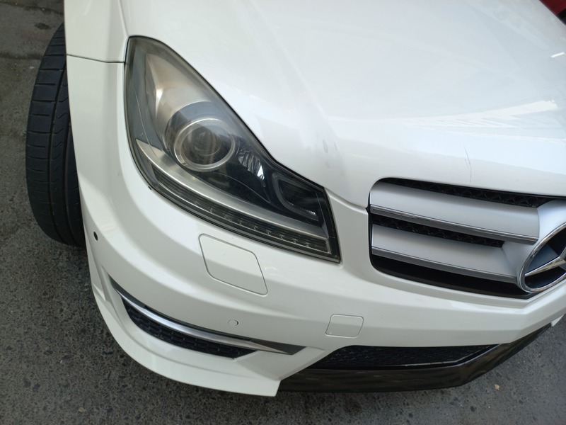 Used 2013 Mercedes C350 for sale in Abu Dhabi