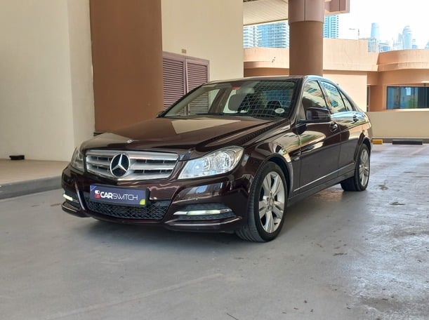 Used 2012 Mercedes C200 for sale in Dubai