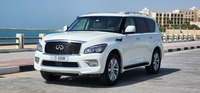 مستعمله 2017 انفنتي QX80 للبيع فى دبي