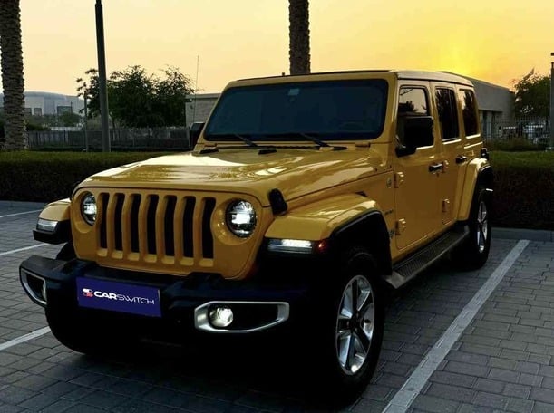 Used 2020 Jeep Wrangler for sale in Dubai