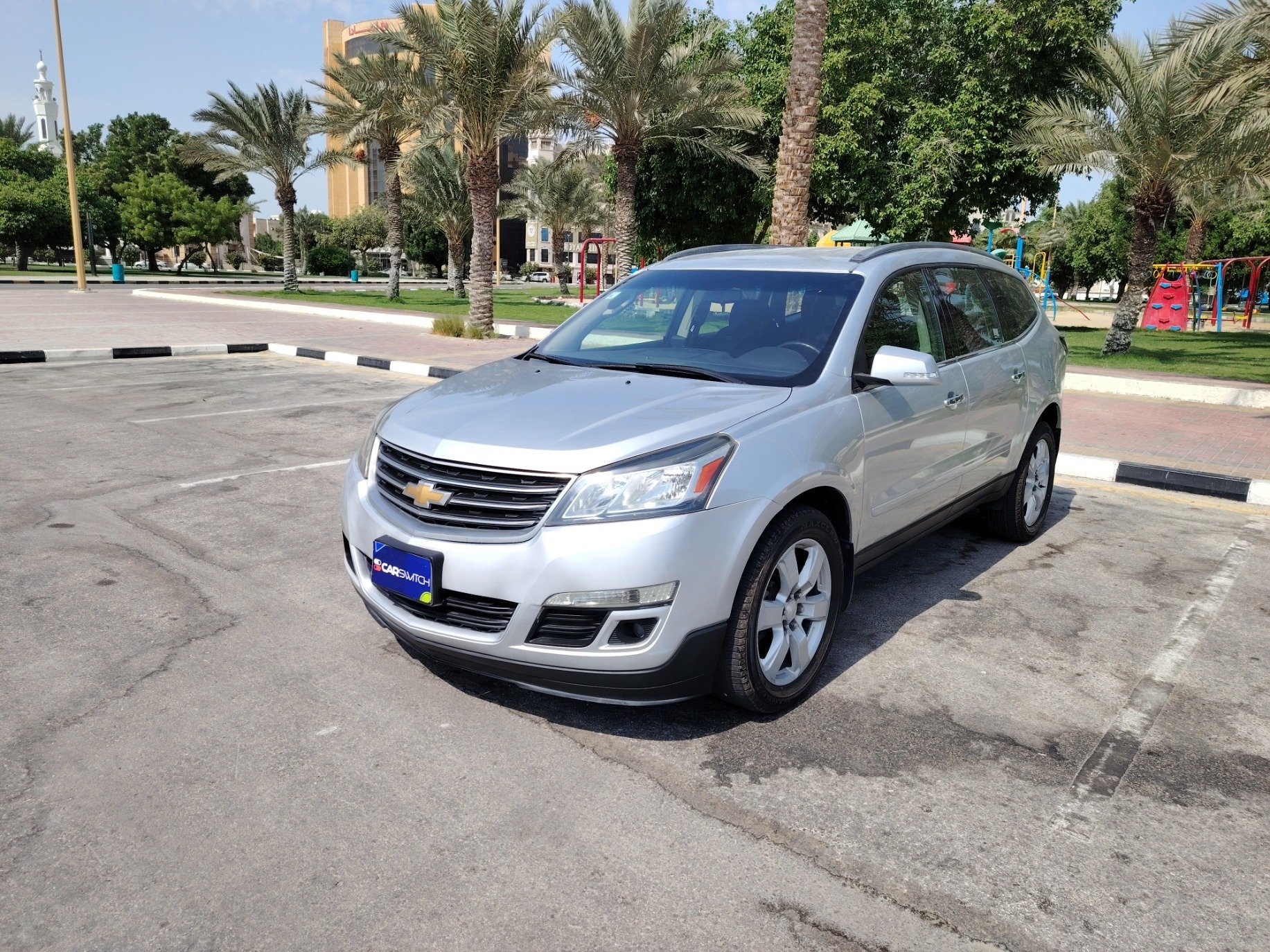 Used 2017 Chevrolet Traverse for sale in Al Khobar