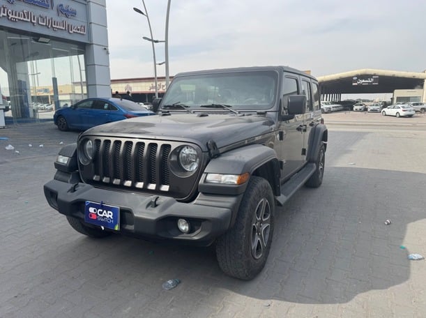 Used 2021 Jeep Wrangler for sale in Dammam