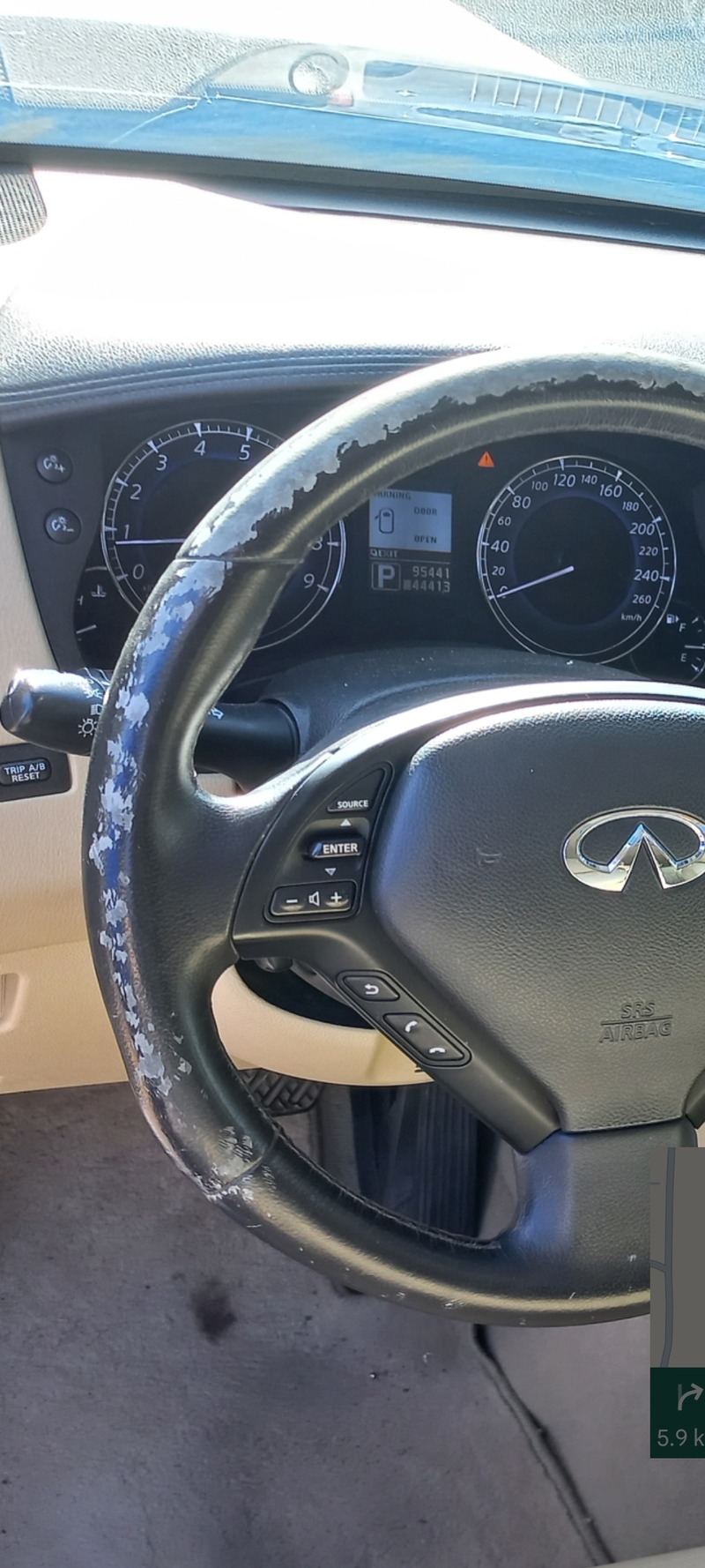 Used 2017 Infiniti QX50 for sale in Dubai