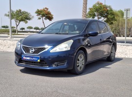 Nissan Tiida Used 2016 Nissan Tiida for sale in Dubai